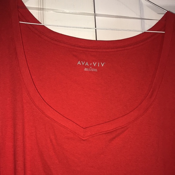 NWOT Women’s Ava & Viv Top - Picture 2 of 5